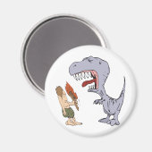 Burping Dinosaur Magneet (Voorkant / Achterkant)