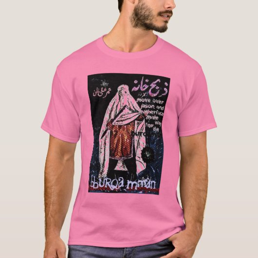 Burqa-Man T-shirt (Voorkant)