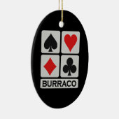 Burraco-ornament Keramisch Ornament (Rechts)