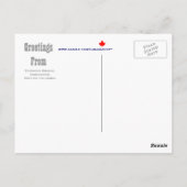 Burrard Bridge Vancouver Canada Briefkaart (Achterkant)