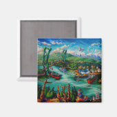 Burrard Inlet Magneet (Voorkant / Achterkant)