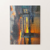 Burrard Street Bridge Vancouver. Legpuzzel (Verticaal)