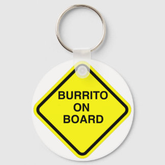 Burrito aan boord sleutelhanger