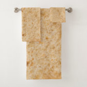 Burrito Bath Towel Set. Bad Handdoek (Insitu)