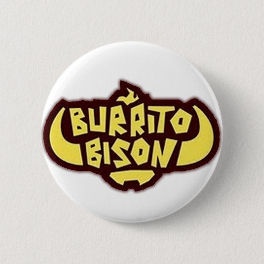 Burrito Bison Button (Voorkant)
