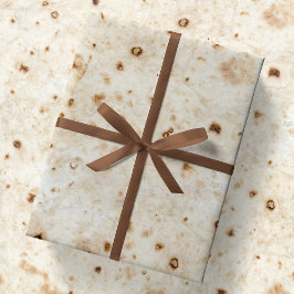 Burrito Blanket Flour Tortilla Taco Fast Food Wrap Cadeaupapier