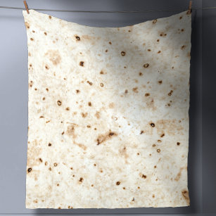 Burrito Blanket Flour Tortilla Taco Fast Food Wrap Fleece Deken