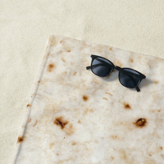 Burrito Blanket Flour Tortilla Taco Fast Food Wrap Strandlaken (In situ)