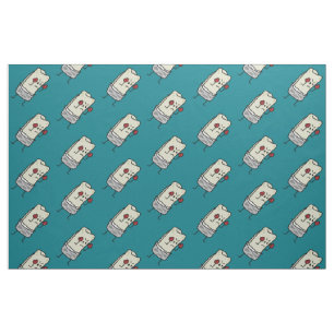 Burrito Boxer Fighter met Red Boxing Ghandschoenen Stof