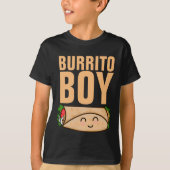 BURRITO BOY KINDER T-SHIRS T-SHIRT (Voorkant)
