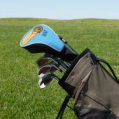 Burrito cartoon illustratie golfheadcover (Insitu)
