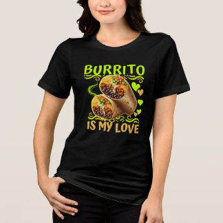burrito is mijn liefde Tri-Blend shirt