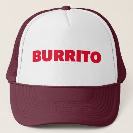 BURRITO leuke slogan vrachtwagenhoed Trucker Pet