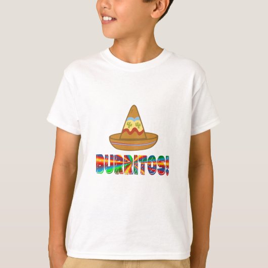 Burrito Love T-shirt (Voorkant)