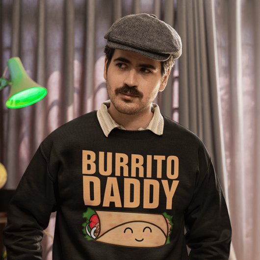 BURRITO PAPA MANNEN T-SHIRTS