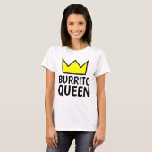 BURRITO QUEEN T-shirts (Voorkant volledig)