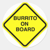 Burrito Sticker (Voorkant)