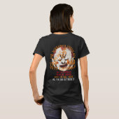 BURRITO TACO ENCHILADA JEZUS VAN FAIRBANKS ALASKA T-SHIRT (Achterkant volledig)