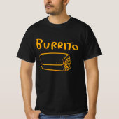 Burrito Taco Taquito T-shirt (Voorkant)
