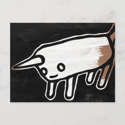 burrito unicorn ! briefkaart (Voorkant)