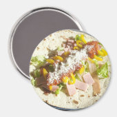 Burrito Wrap Koelkast Magnet (Voorkant / Achterkant)