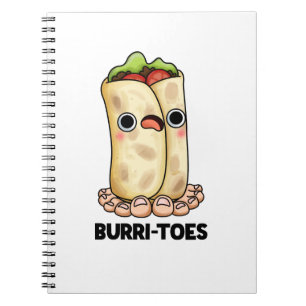 Burritoes Funny Burrito Pun Notitieboek