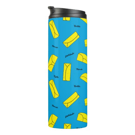 Burritos, Enchiladas, Tortillas, Fajitas Thermosbeker (Geroteerd rechts)