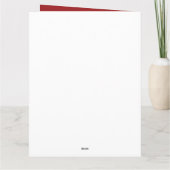 Burrito's Ik eet alleen burrito Kaart (Achterkant)