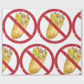 Burrito's mogen geen humoristisch voedselverbod te cadeaupapier (Vlak)