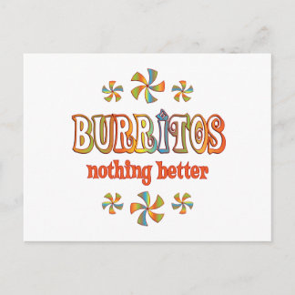 Burritos niets beters briefkaart
