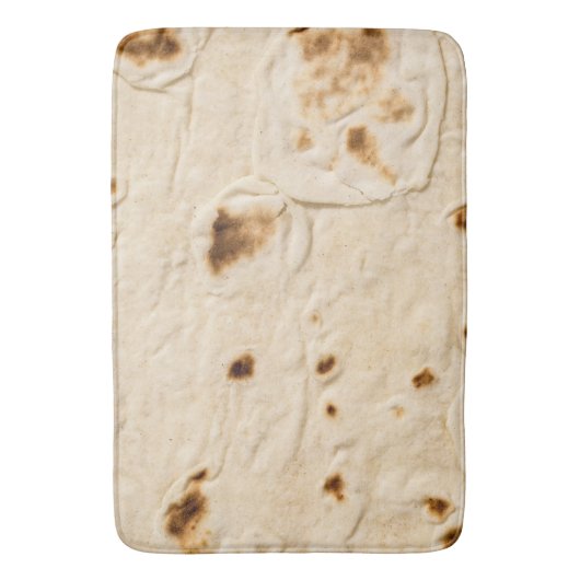 Burritos, reuzentortilla badmat (Voorkant Verticaal)