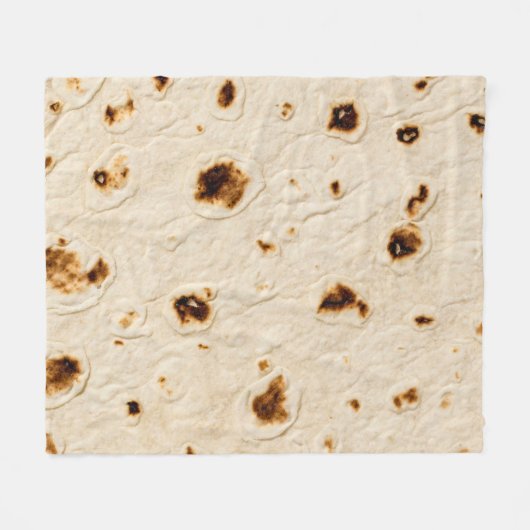 Burritos, reuzentortilla fleece deken (Voorkant (Horizontaal))