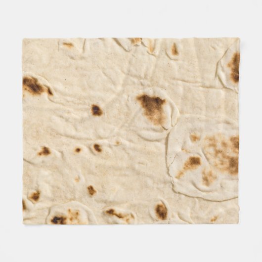 Burritos, reuzentortilla fleece deken (Voorkant (Horizontaal))