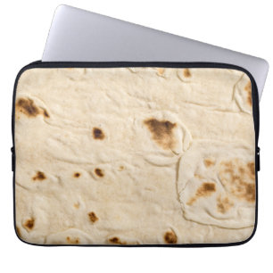 Burritos, reuzentortilla laptop sleeve