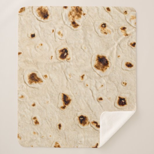 Burritos, reuzentortilla sherpa deken (Voorkant)