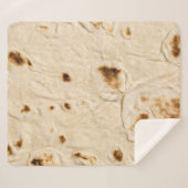 Burritos, reuzentortilla sherpa deken (Voorkant (horizontaal))