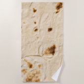 Burritos, reuzentortilla strandlaken (Voorkant)