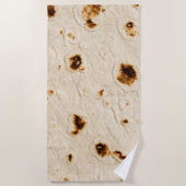 Burritos, reuzentortilla strandlaken (Voorkant)