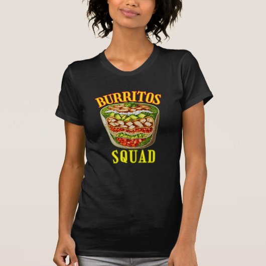 burritos squad t-shirt (Voorkant)