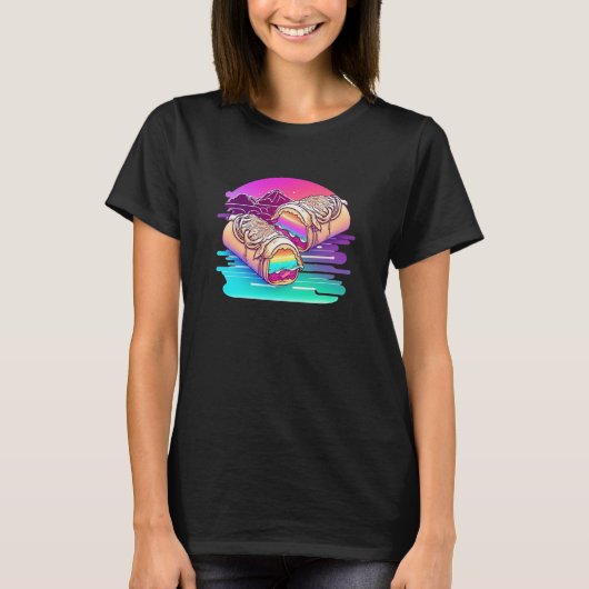 Burritos With a Futuristic Vibe for a Modern Twist T-shirt (Voorkant)