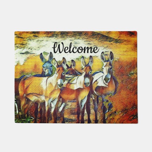 Burro Bros Welcome Mat (Voorkant)