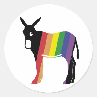 Burro-Catala-Gai Ronde Sticker