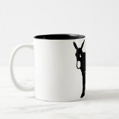 Burro Catala - Tassa Tweekleurige Koffiemok (Links)
