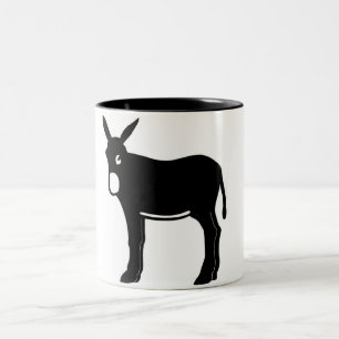 Burro Catala - Tassa Tweekleurige Koffiemok