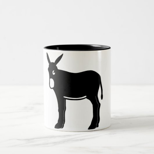 Burro Catala - Tassa Tweekleurige Koffiemok (Center)
