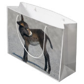 Burro Gift Bag Large Cadeautasje (Achterkant Gekanteld)