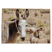 Burro Love Gift Bag Groot Cadeauzakje (Achterkant)