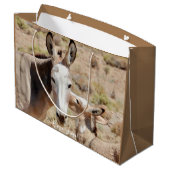 Burro Love Gift Bag Groot Cadeauzakje (Achterkant Gekanteld)