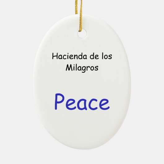 Burro Ornament (Achterkant)