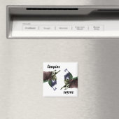 Burro Spaanse Schone of Vuile Vaatwasser Magneet (Insitu (Vaatwasser))